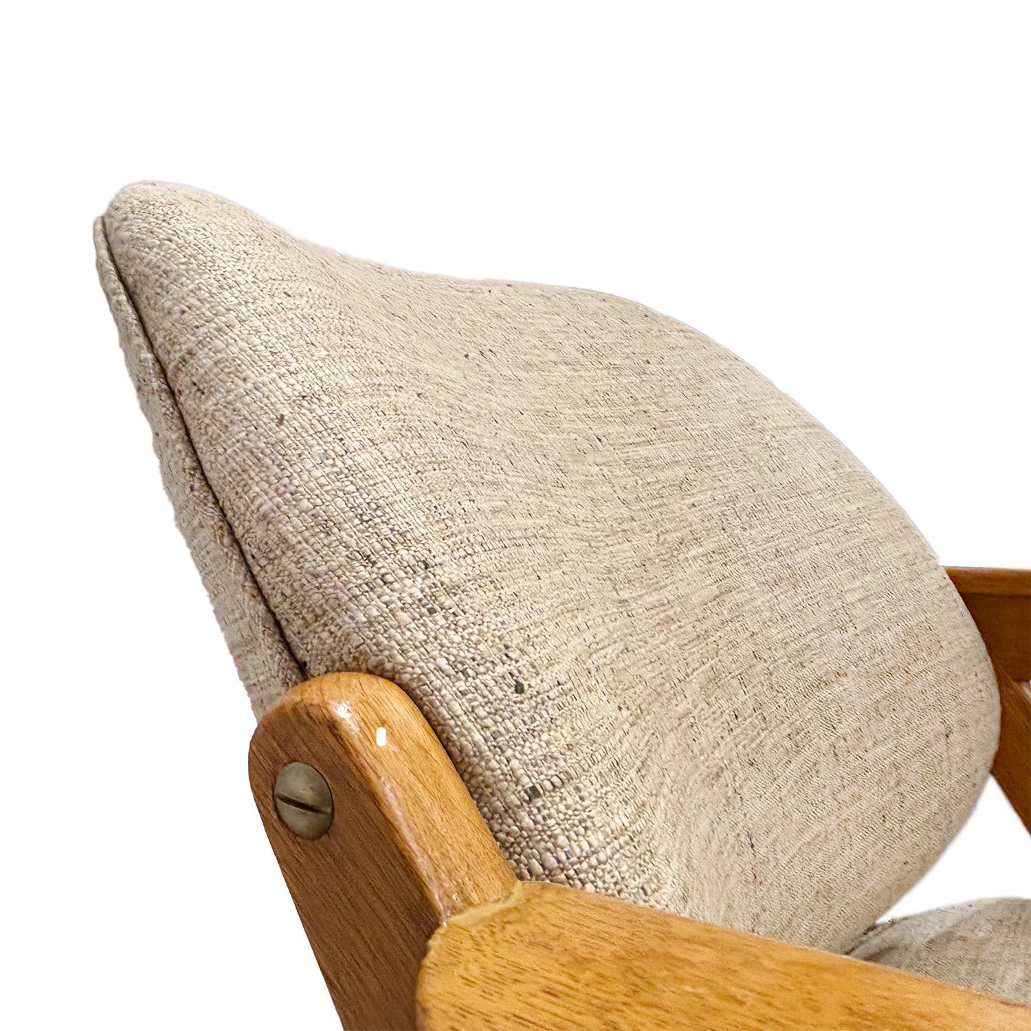 Fauteuil en bois de hêtre du 20e siècle de la Swedish Modern Nordiska Kompaniet par Bengt Ruda en vente 3