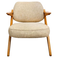 20th Century Swedish Modern Nordiska Kompaniet Beechwood Armchair by Bengt Ruda