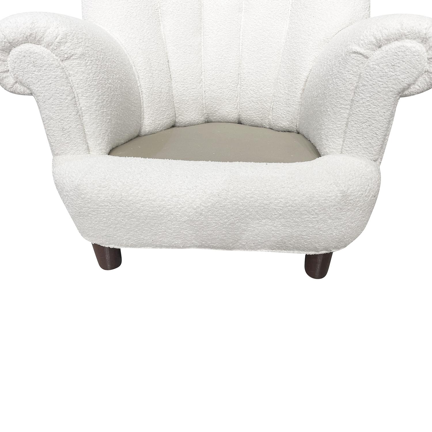 20th Century Swedish OH Sjögren Nest, Beechwood Lounge Chair by Carl Malmsten For Sale 2
