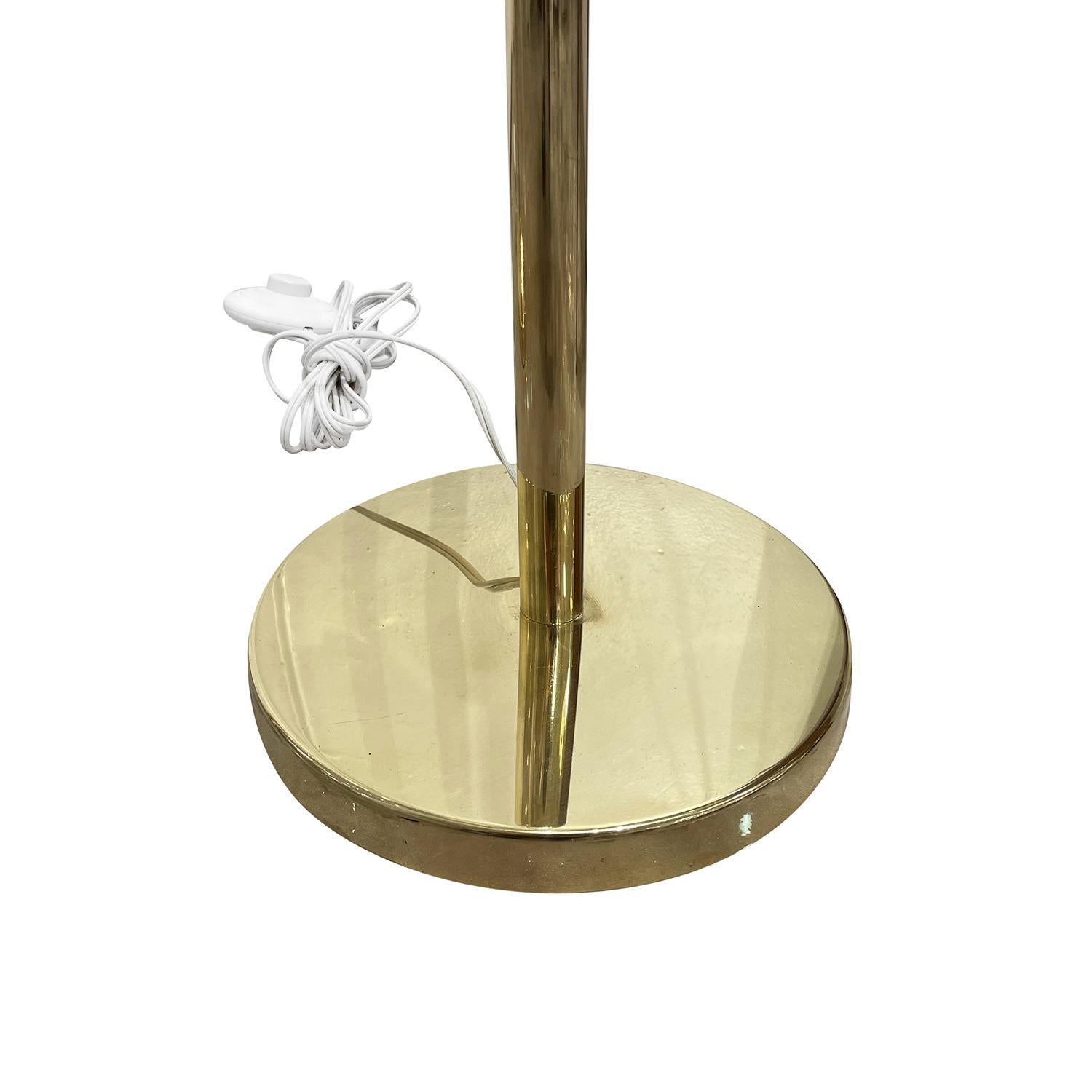 20th Century Swedish Pair of Markaryd Brass Floor Lamps by Hans-Agne Jakobsson For Sale 5