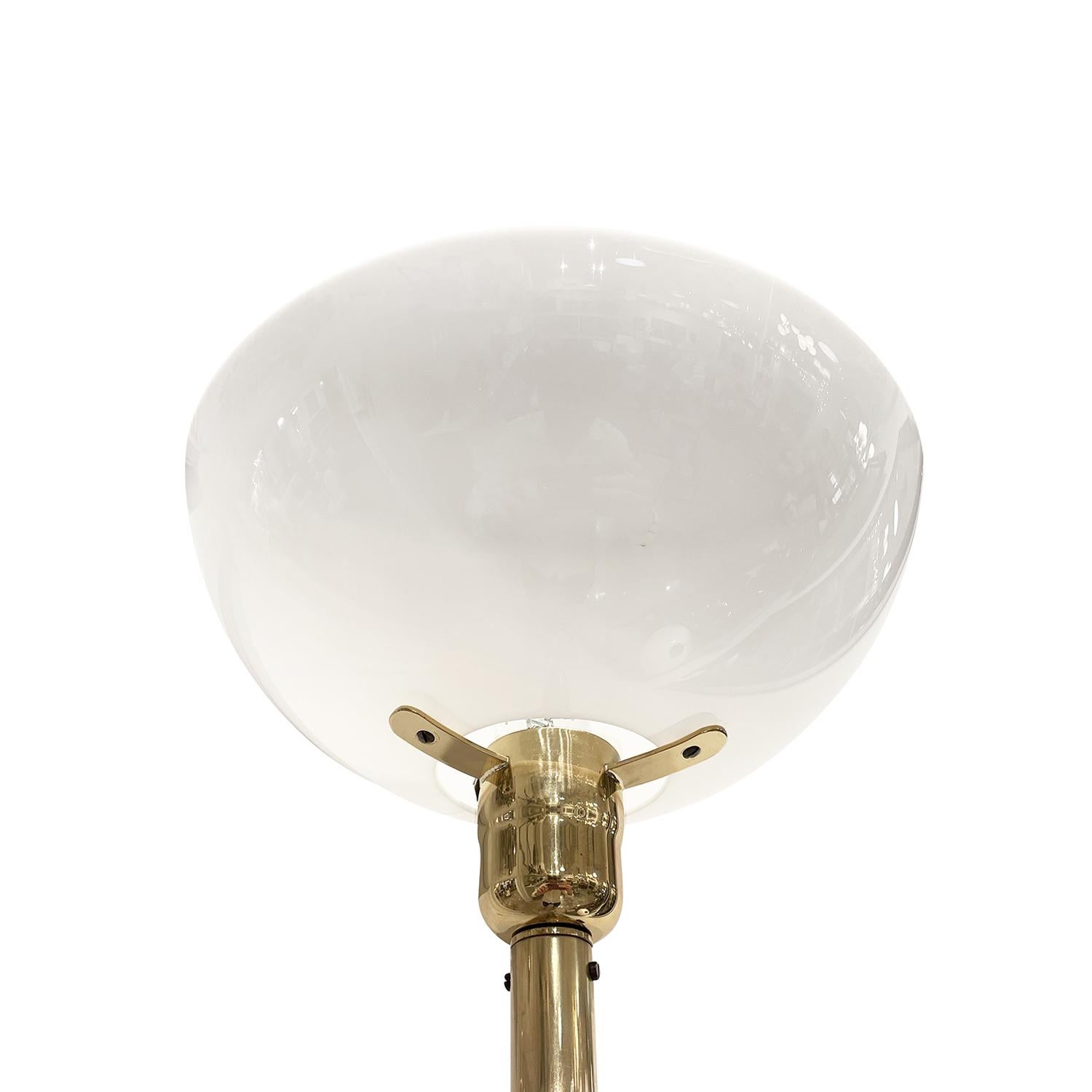 Schwedische Markaryd-Stehlampen aus Messing des 20. Jahrhunderts von Hans-Agne Jakobsson, Paar (Metall) im Angebot