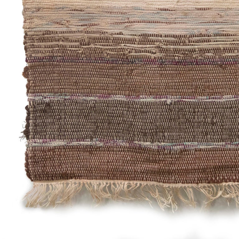 20th Century Swedish Rag Rug For Sale at 1stDibs