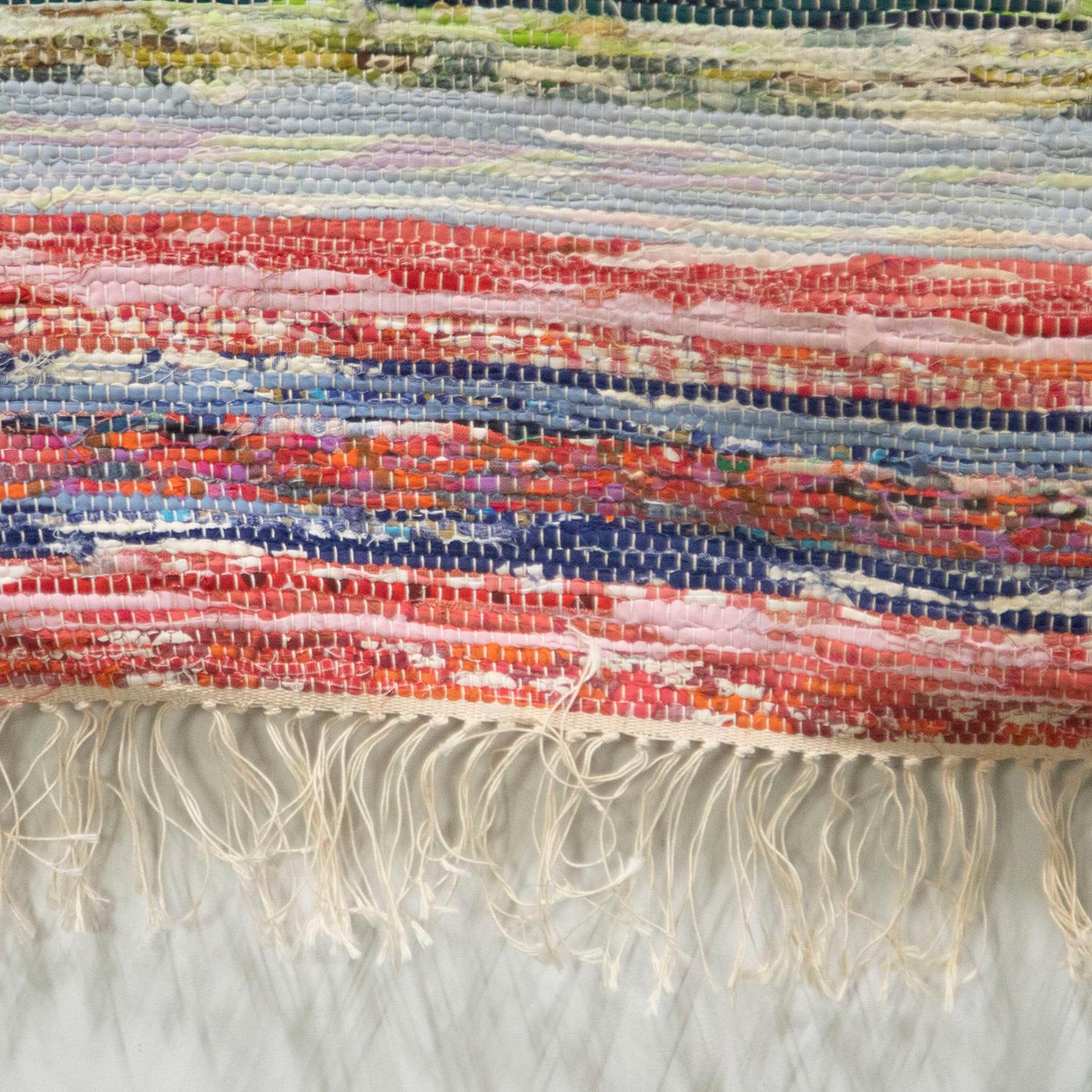 20th Century Swedish Rag Rug In Good Condition For Sale In Tetbury, Gloucestershire