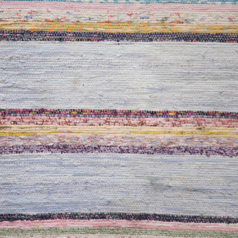 20th Century Swedish Rag Rug For Sale at 1stDibs