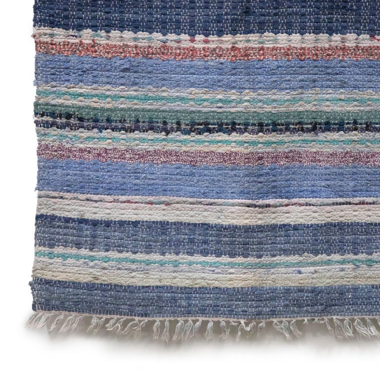 20th Century, Swedish, Rag Rug For Sale at 1stDibs