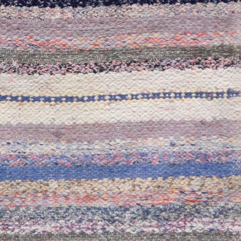 20th Century Swedish Rag Rug For Sale at 1stDibs
