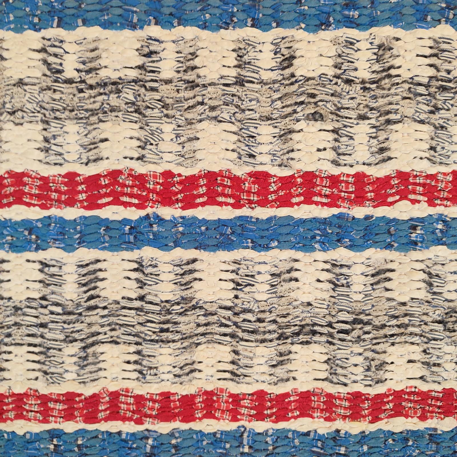 20th Century Swedish Rag Rug For Sale 1