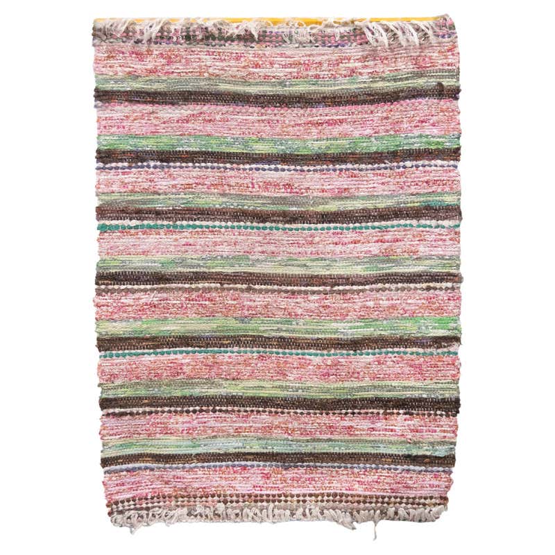 Swedish 20th Century Rag Rug For Sale at 1stDibs | russian rag rug