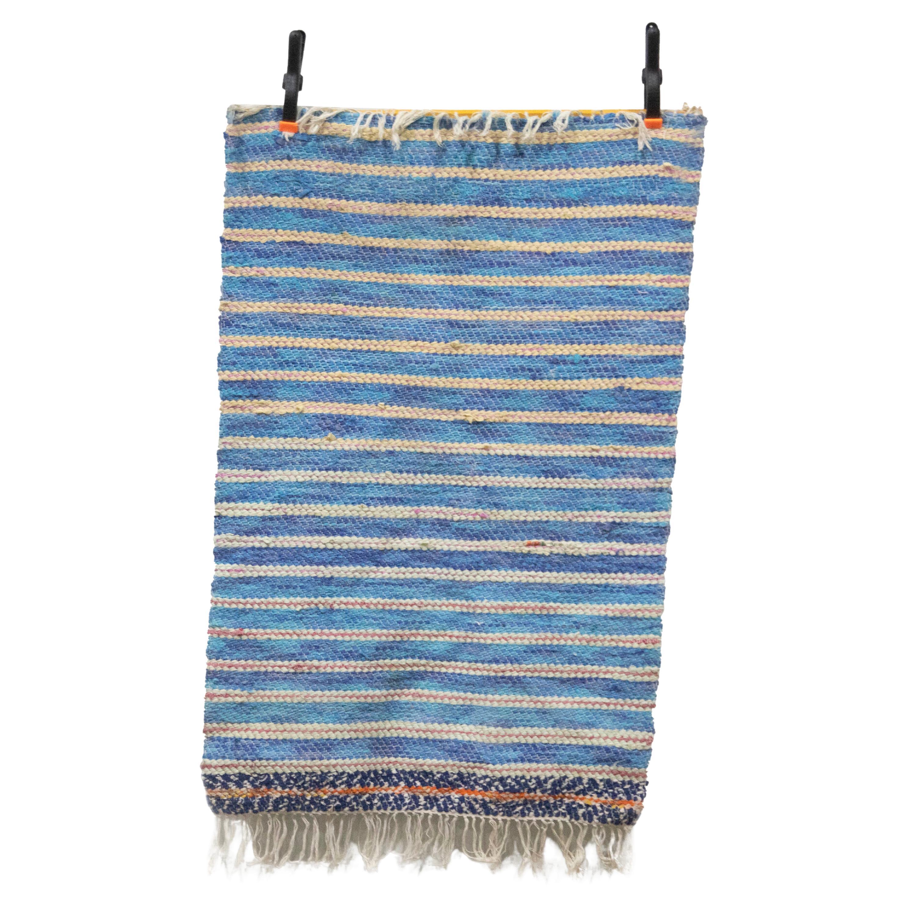 20th Century, a Set of Four Hand Woven Swedish Rag Rugs For Sale at 1stDibs