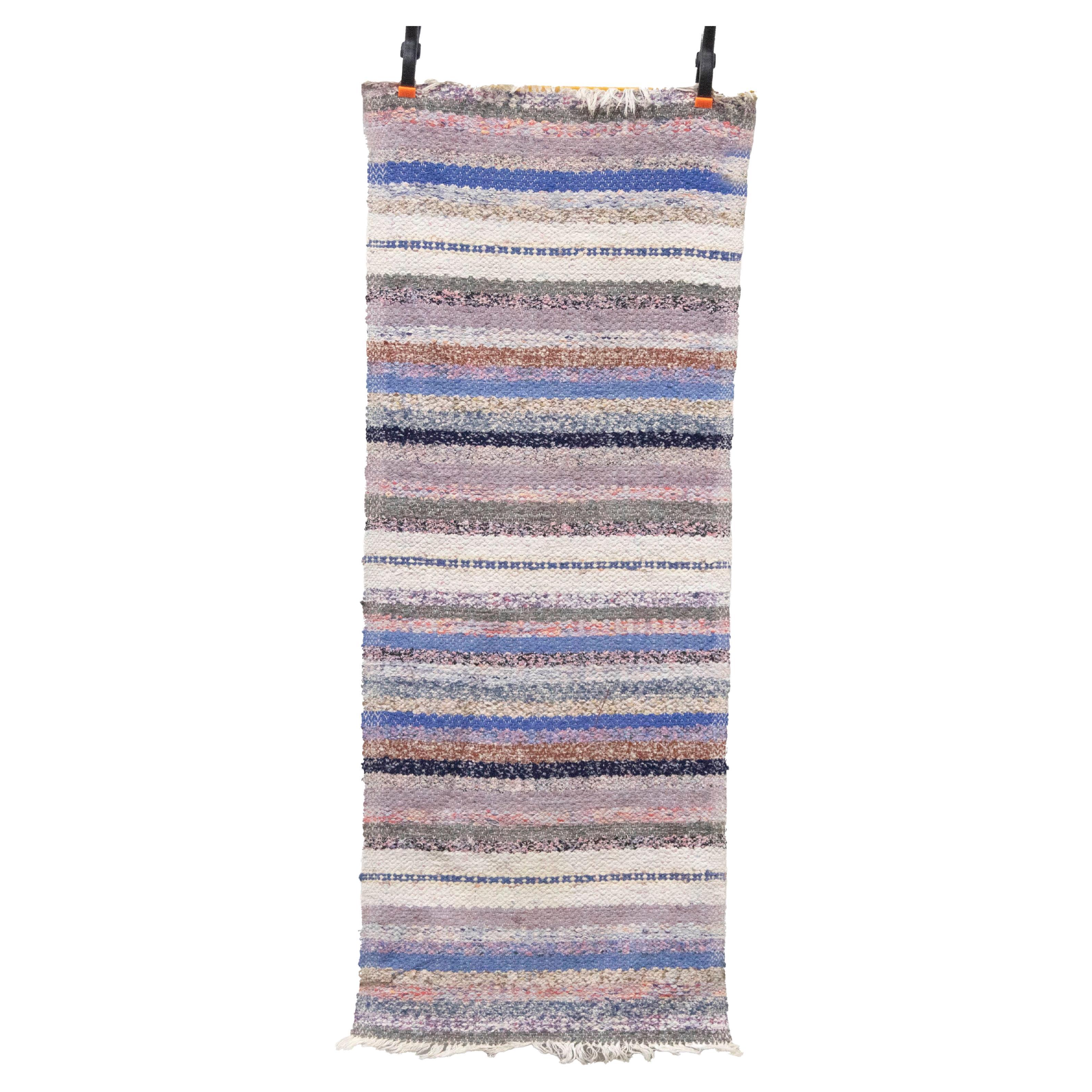 20th Century Swedish Rag Rug For Sale