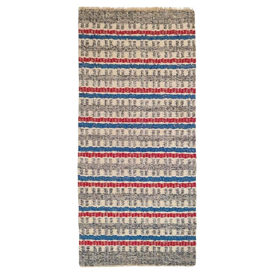 20th Century Swedish Rag Rug For Sale at 1stDibs