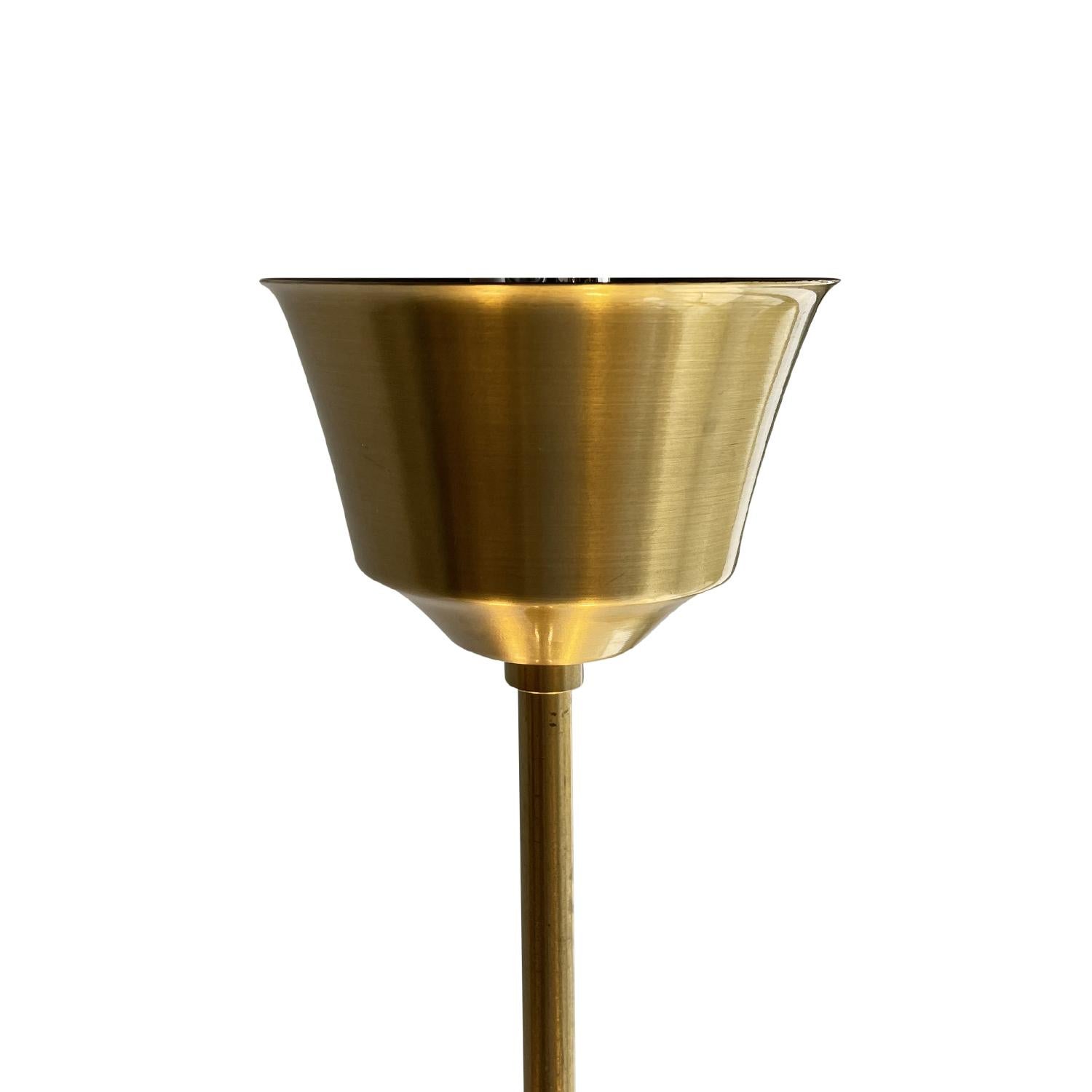 Métal Plafonnier suédois en verre fumé du XXe siècle, lampe attribuée à Orrefors en vente
