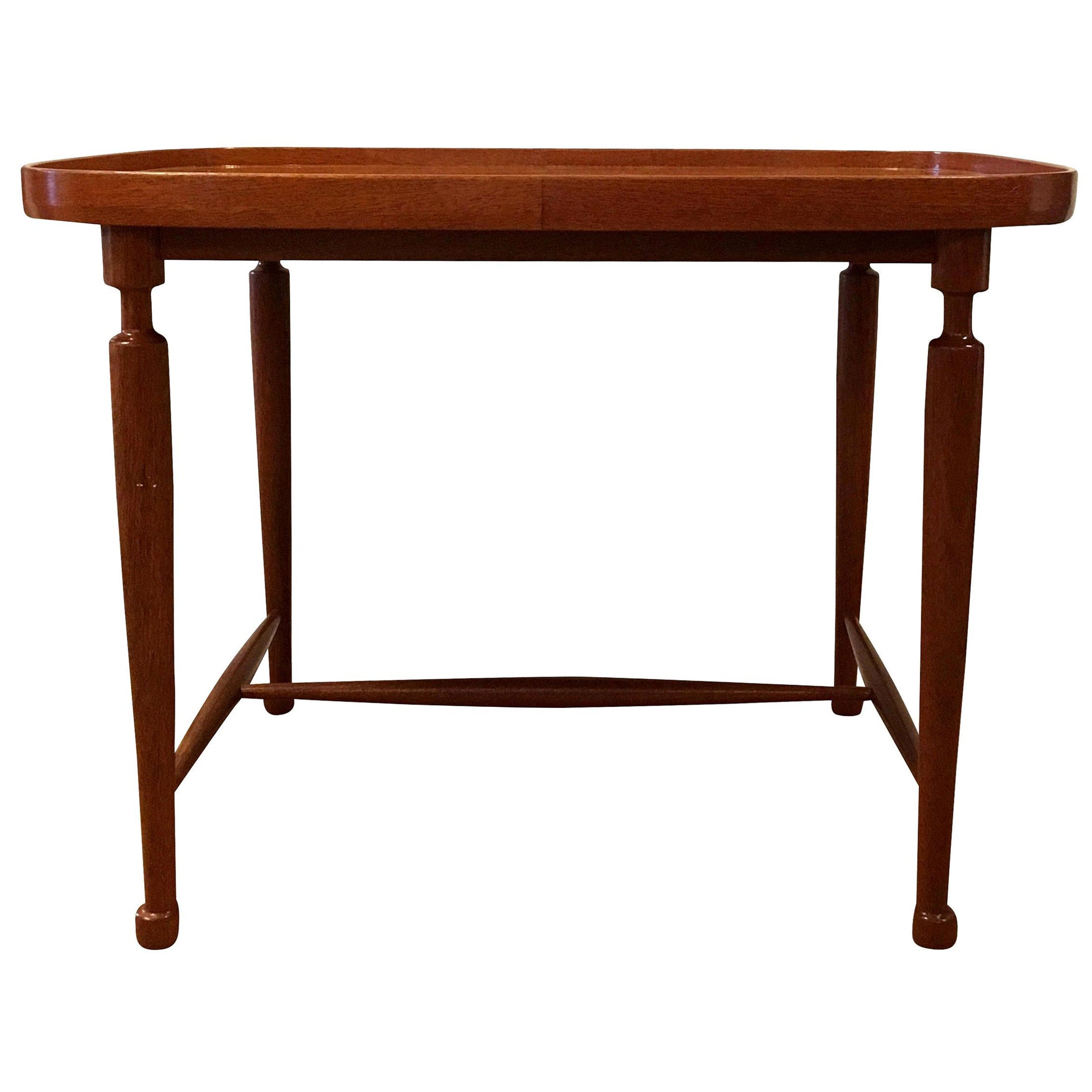 20th Century, Swedish Svensk Tenn Cuban Mahogany Coffee Table by Josef Frank