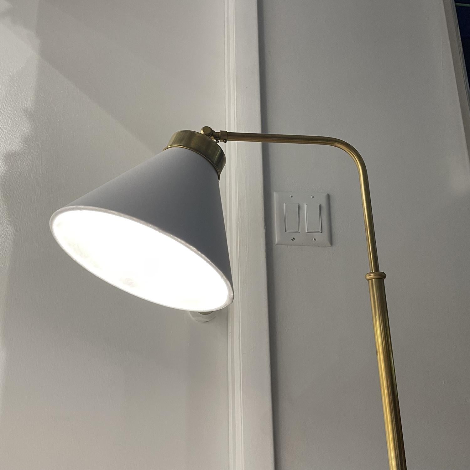 20th Century Swedish Svenskt Tenn Brass Lamp, Scandinavian Light by Josef Frank For Sale 2