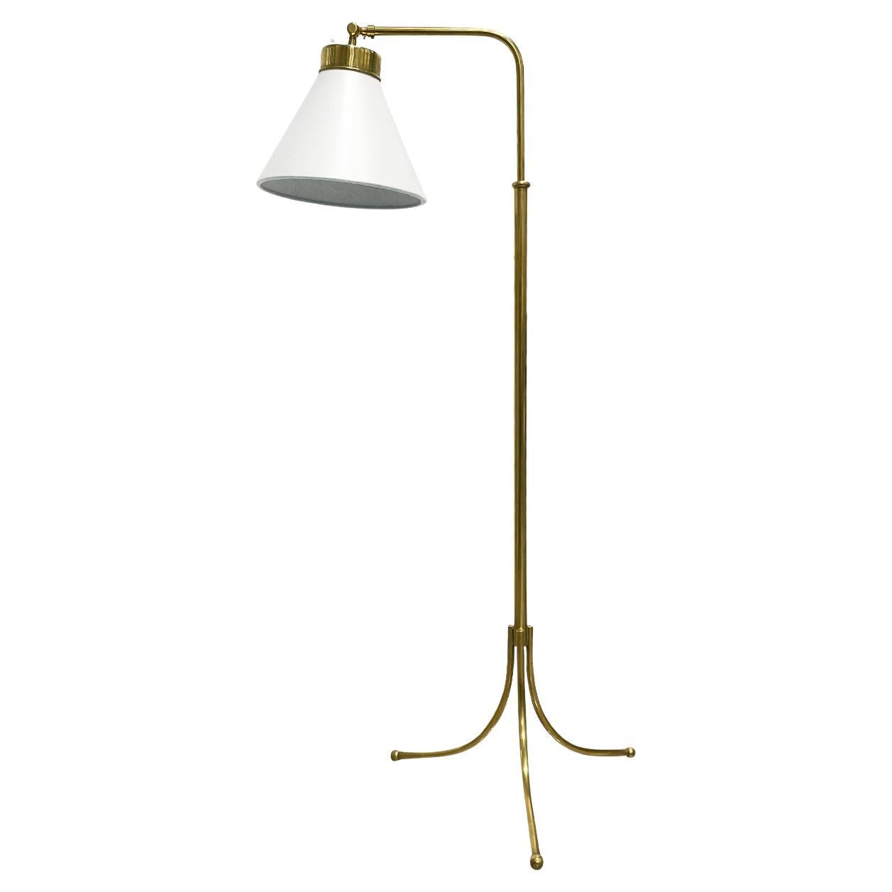20th Century Swedish Svenskt Tenn Brass Lamp, Scandinavian Light by Josef Frank For Sale