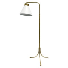 20th Century Swedish Svenskt Tenn Brass Lamp, Scandinavian Light by Josef Frank