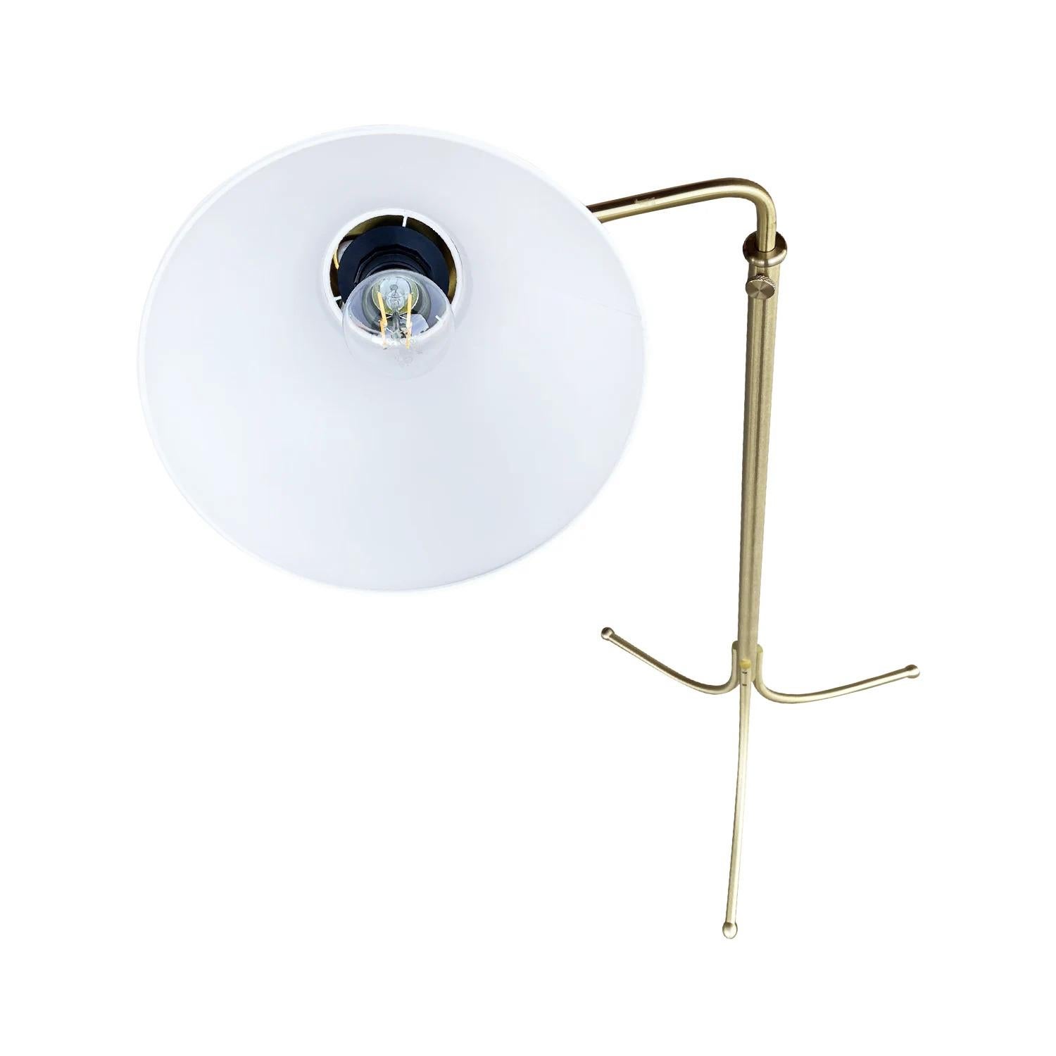 Metal 20th Century Swedish Svenskt Tenn Vintage Brass Floor Lamp, Light by Josef Frank For Sale