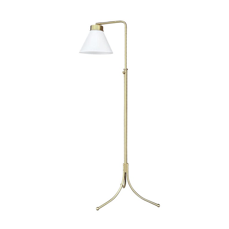 20th Century Swedish Svenskt Tenn Vintage Brass Floor Lamp, Light by Josef  Frank For Sale at 1stDibs