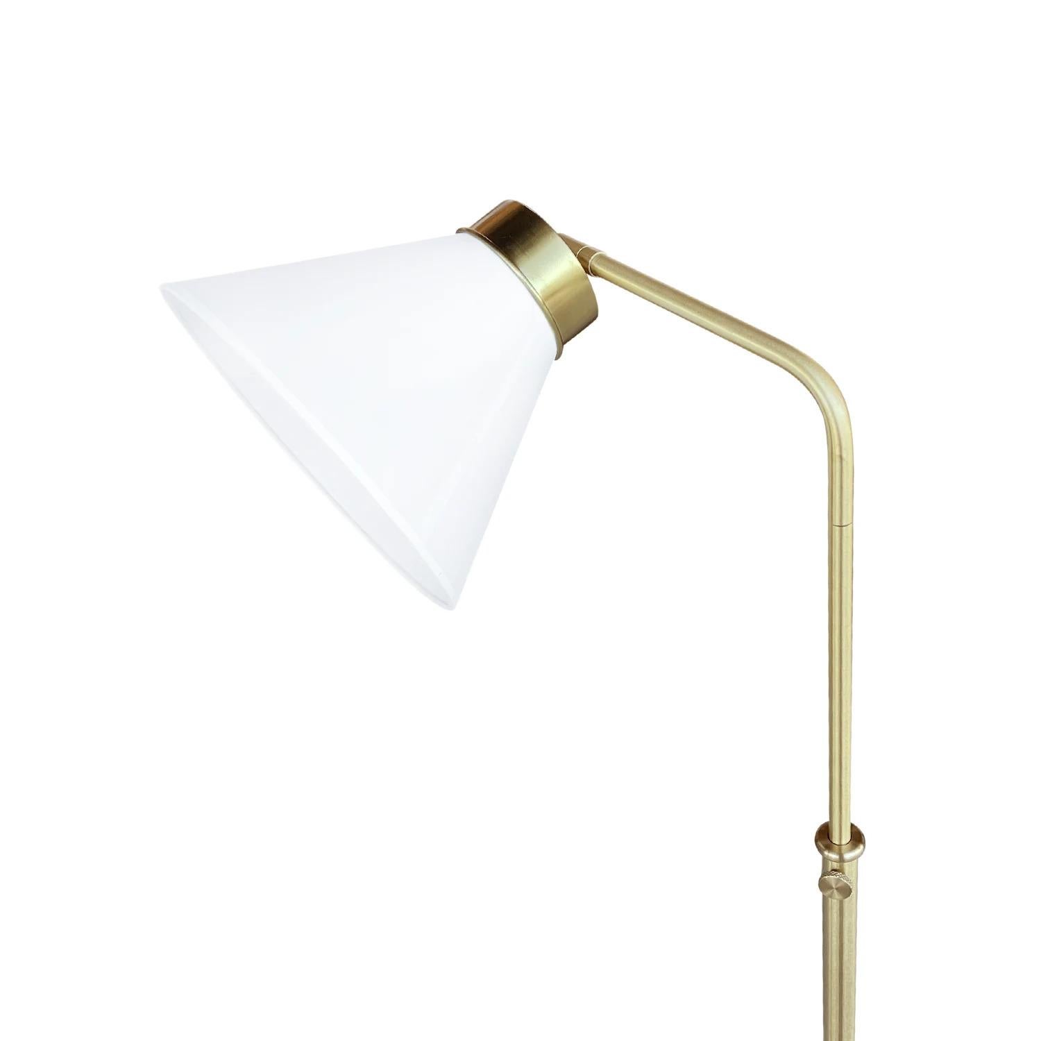 20th Century Swedish Svenskt Tenn Vintage Brass Floor Lamp, Light by Josef Frank For Sale 2