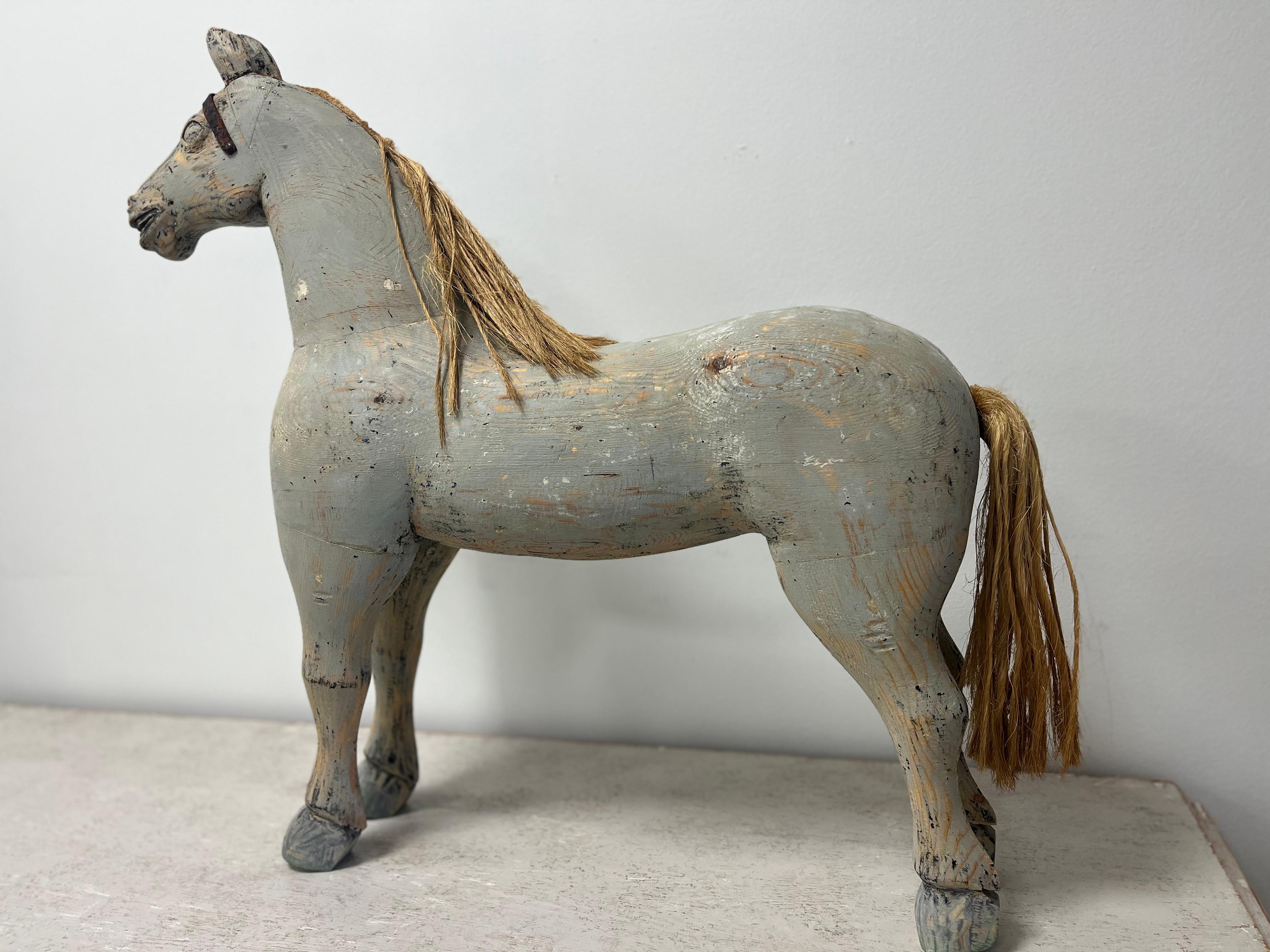 20th Century Swedish Toy Horse For Sale 1