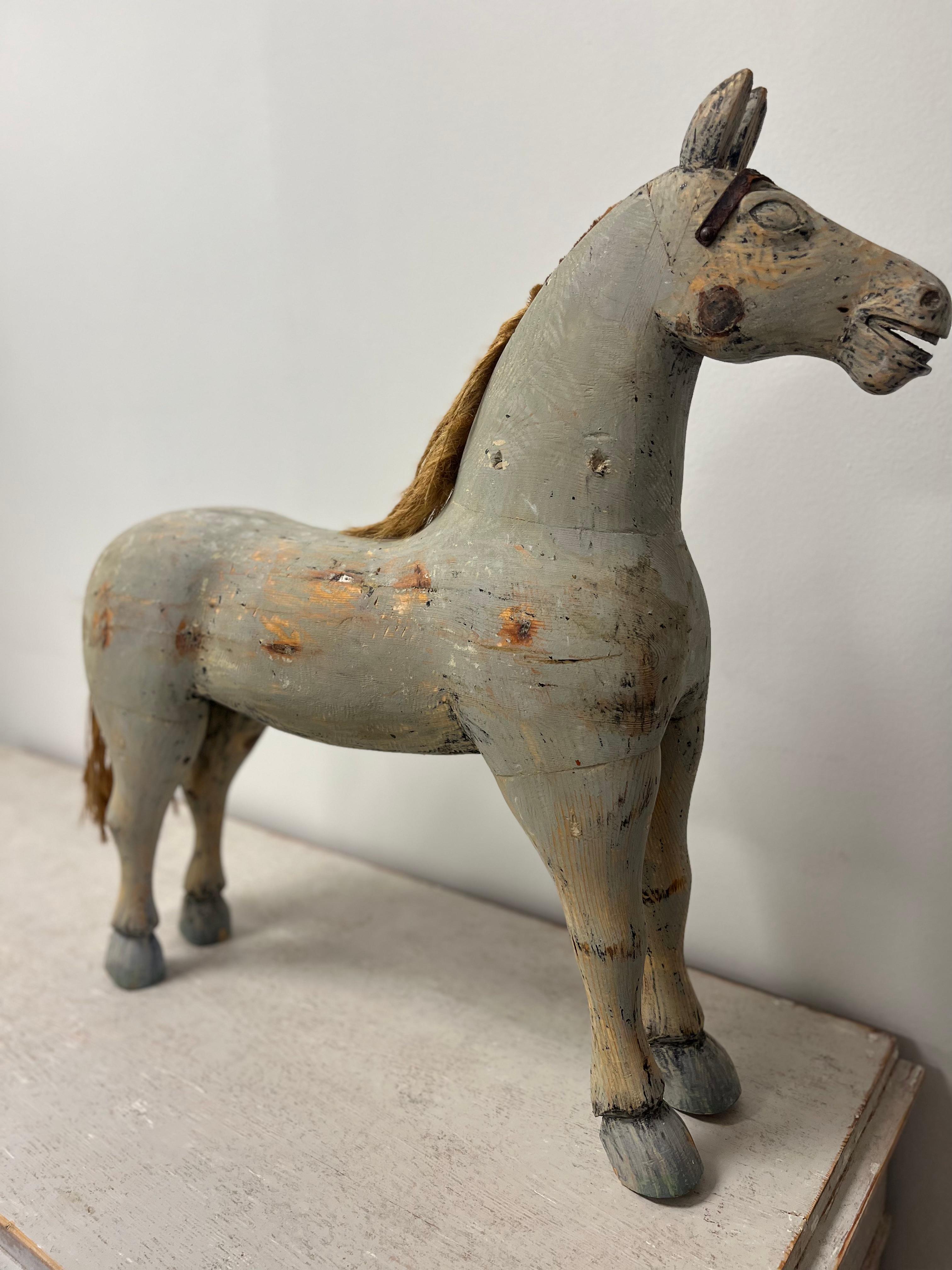 20th Century Swedish Toy Horse For Sale 2