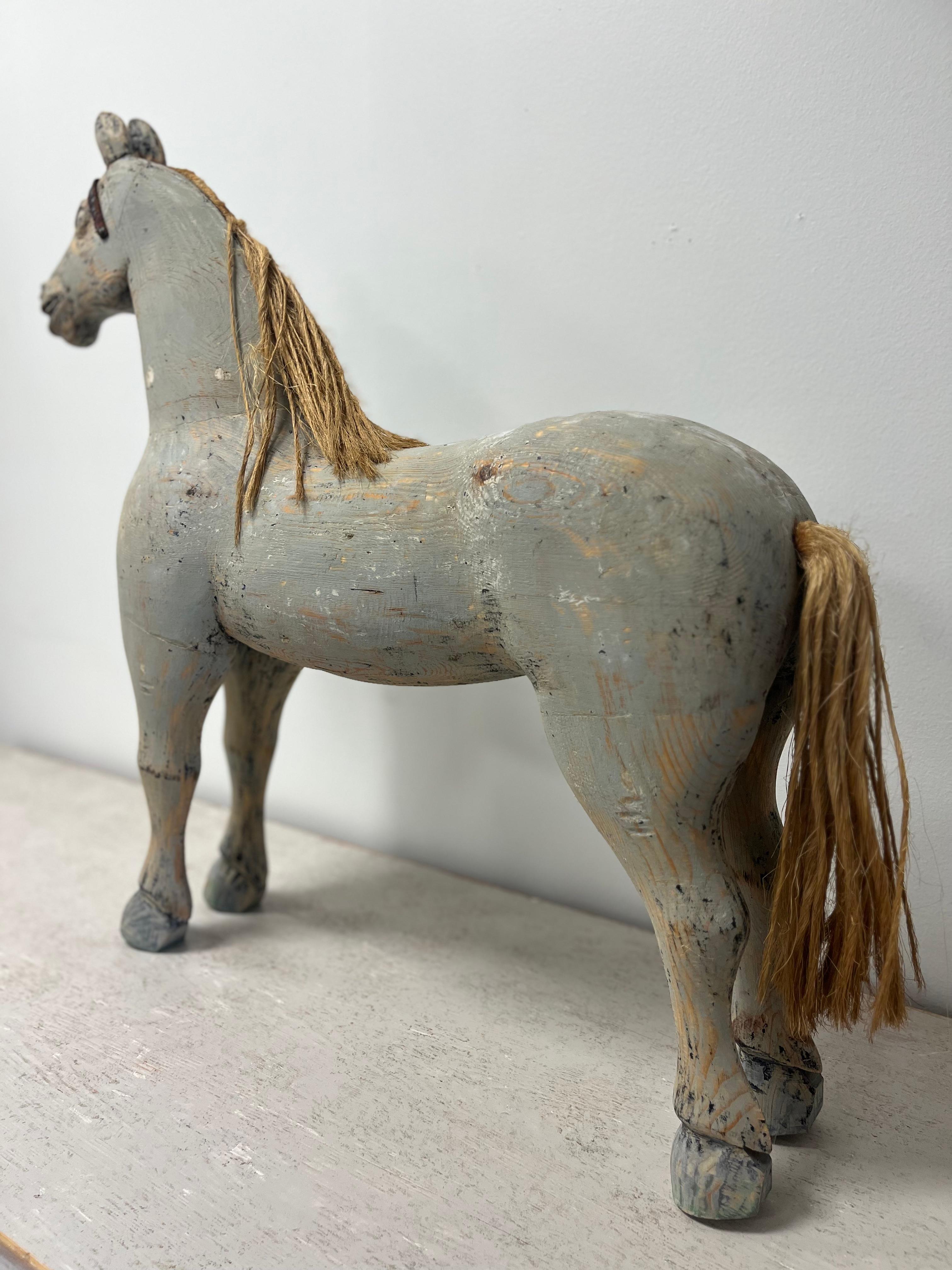 20th Century Swedish Toy Horse For Sale 3