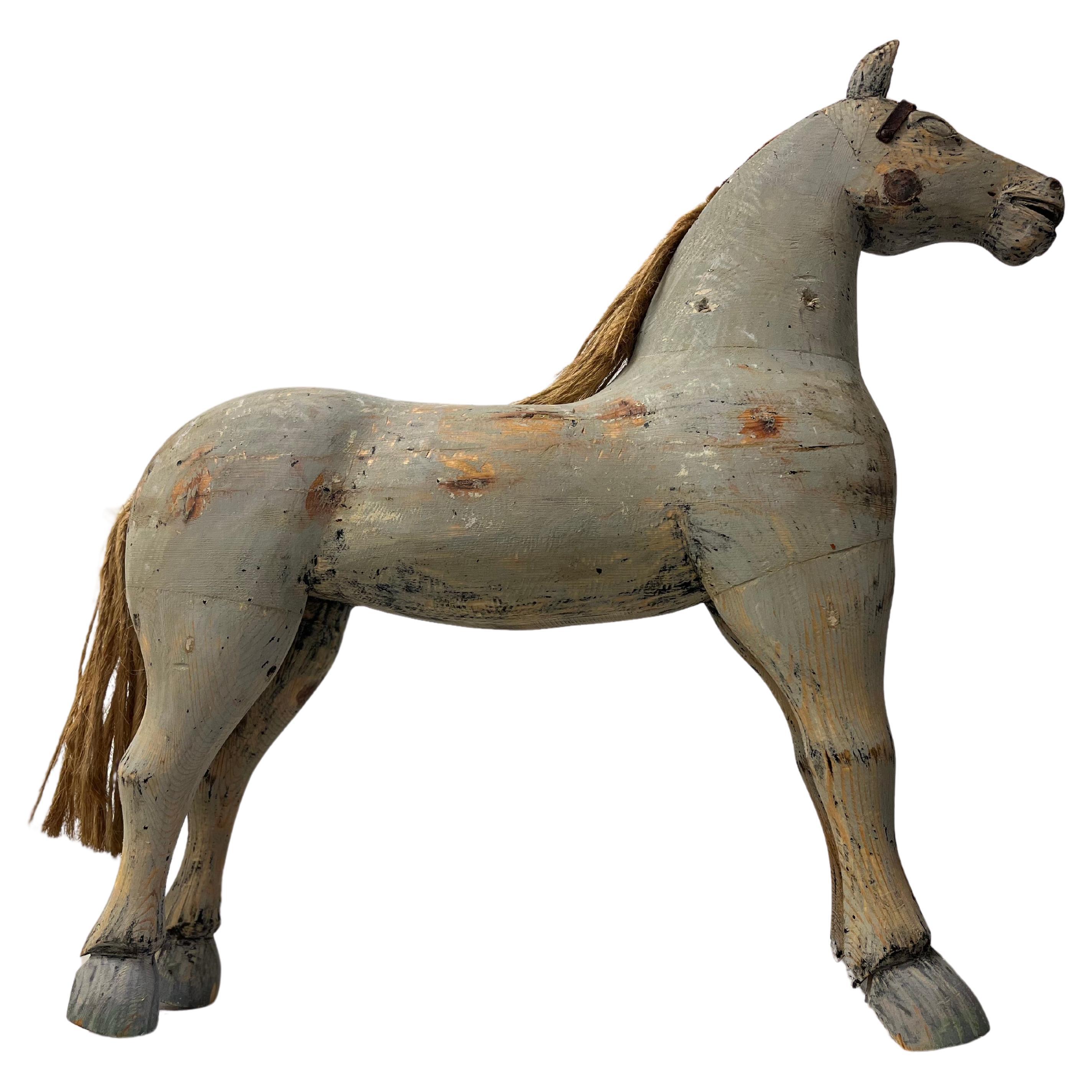 20th Century Swedish Toy Horse For Sale