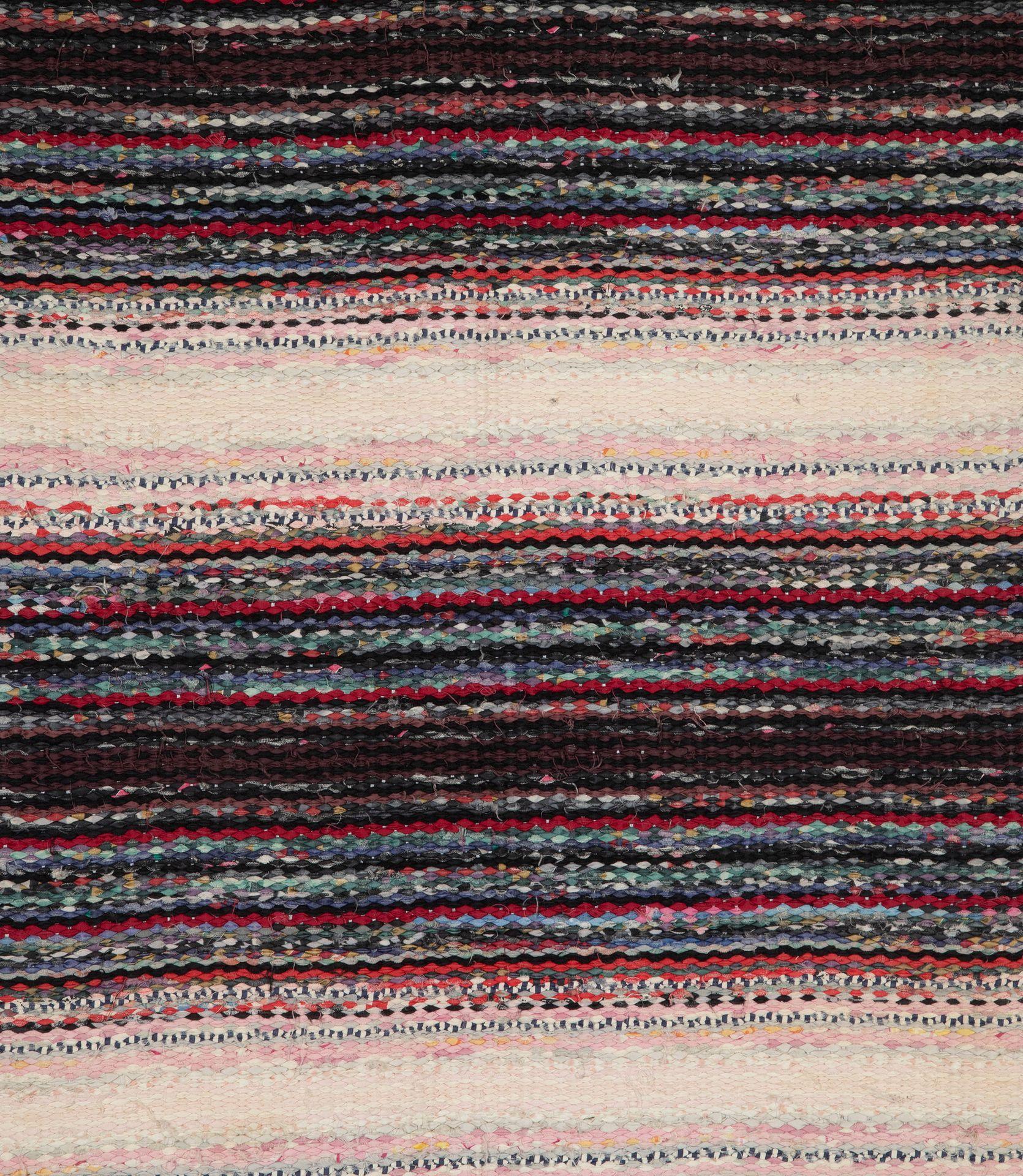 Alfombra tradicional sueca de trapo de algodón del siglo XX en Bueno estado para la venta en Tetbury, Gloucestershire