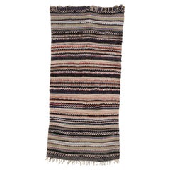 20th Century Swedish Traditional Cotton Rag Rug