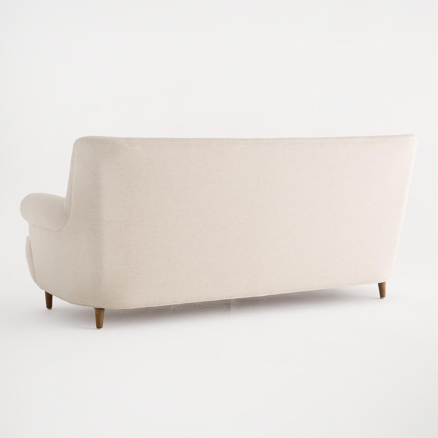 20ème siècle Suédois Vintage OH Sjögren Home Canapé de soirée par Carl Malmsten en vente 4