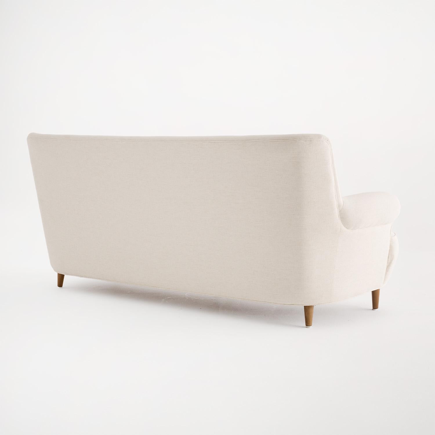 20ème siècle Suédois Vintage OH Sjögren Home Canapé de soirée par Carl Malmsten en vente 5