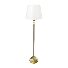 Mid-Century Modern Brass Floor Lamp by Falkenbergs Belysning, 1950s