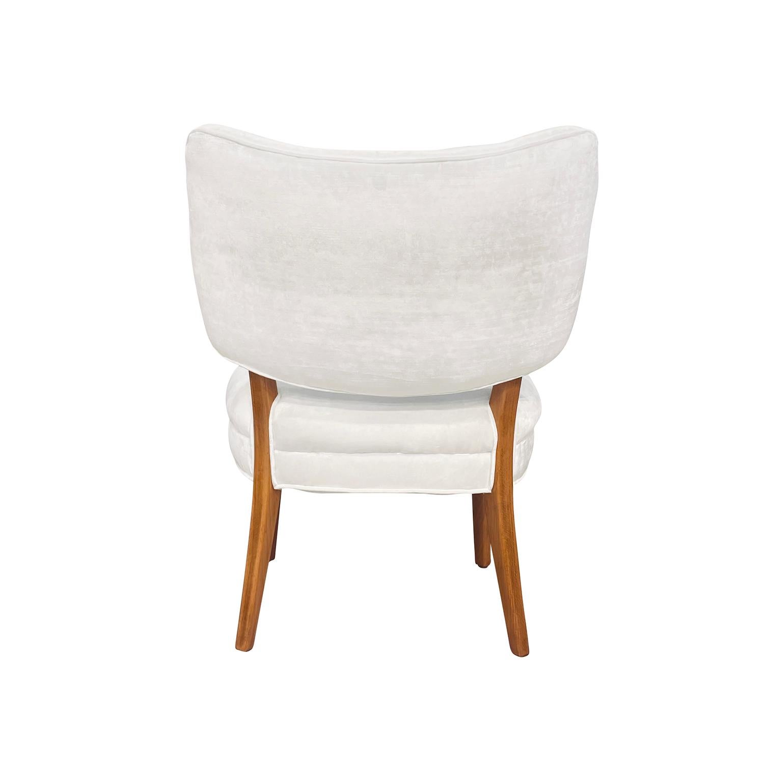 20th Century Swedish Vintage Scandinavian Beechwood Side Chair by Otto Schulz For Sale 3