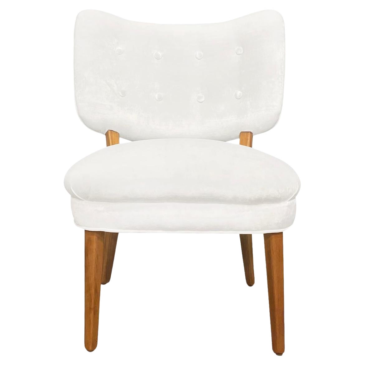 20ème siècle Suédois Vintage Scandinave Chaise d
appoint en hêtre par Otto Schulz en vente