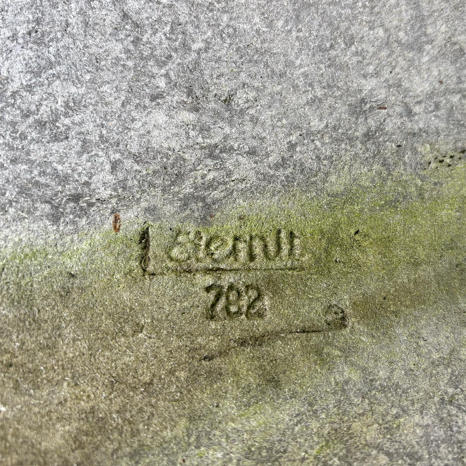20e siècle Suisse Modernité du milieu du siècle Plante en ciment Eternit par Willy Guhl Bon état - En vente à West Palm Beach, FL