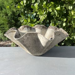 20th Century Swiss Vintage Eternit Biomorphic Garden Planter by Willy Guhl