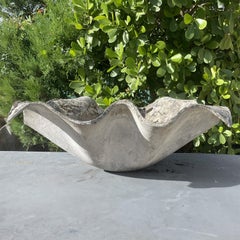 20th Century Swiss Vintage Handkerchief Cement Garden Planter by Willy Guhl