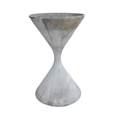 20th Century Swiss Vintage Single Diablo Eternit Spindle Planter by Willy Guhl