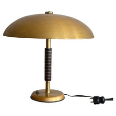 20th Century Table Lamp, about 1930 Metal  sächsische Metallwarenfabrik