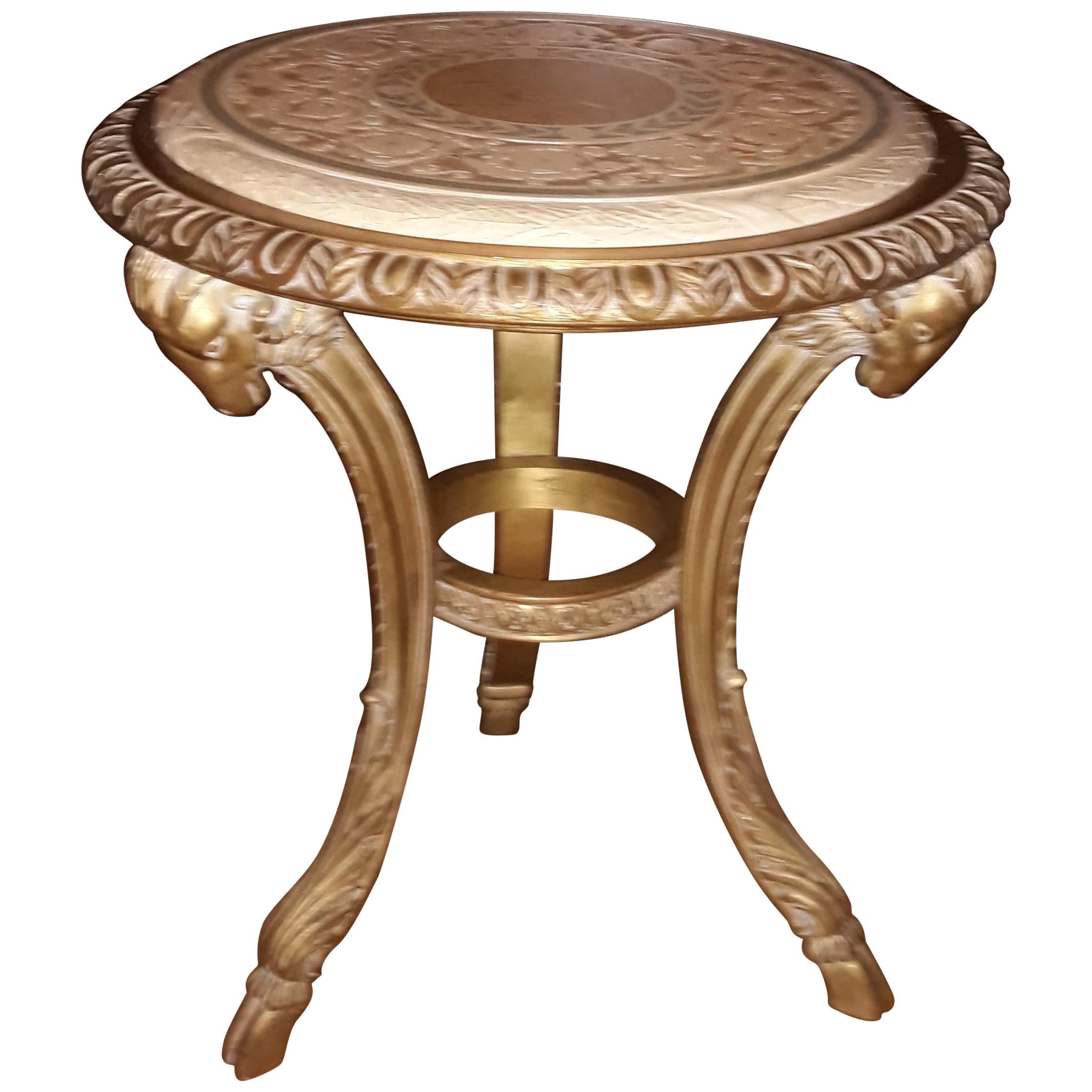 20th Century Tea Table, Inspired by the Drawings of Filippo Juvarra, 1753 For Sale