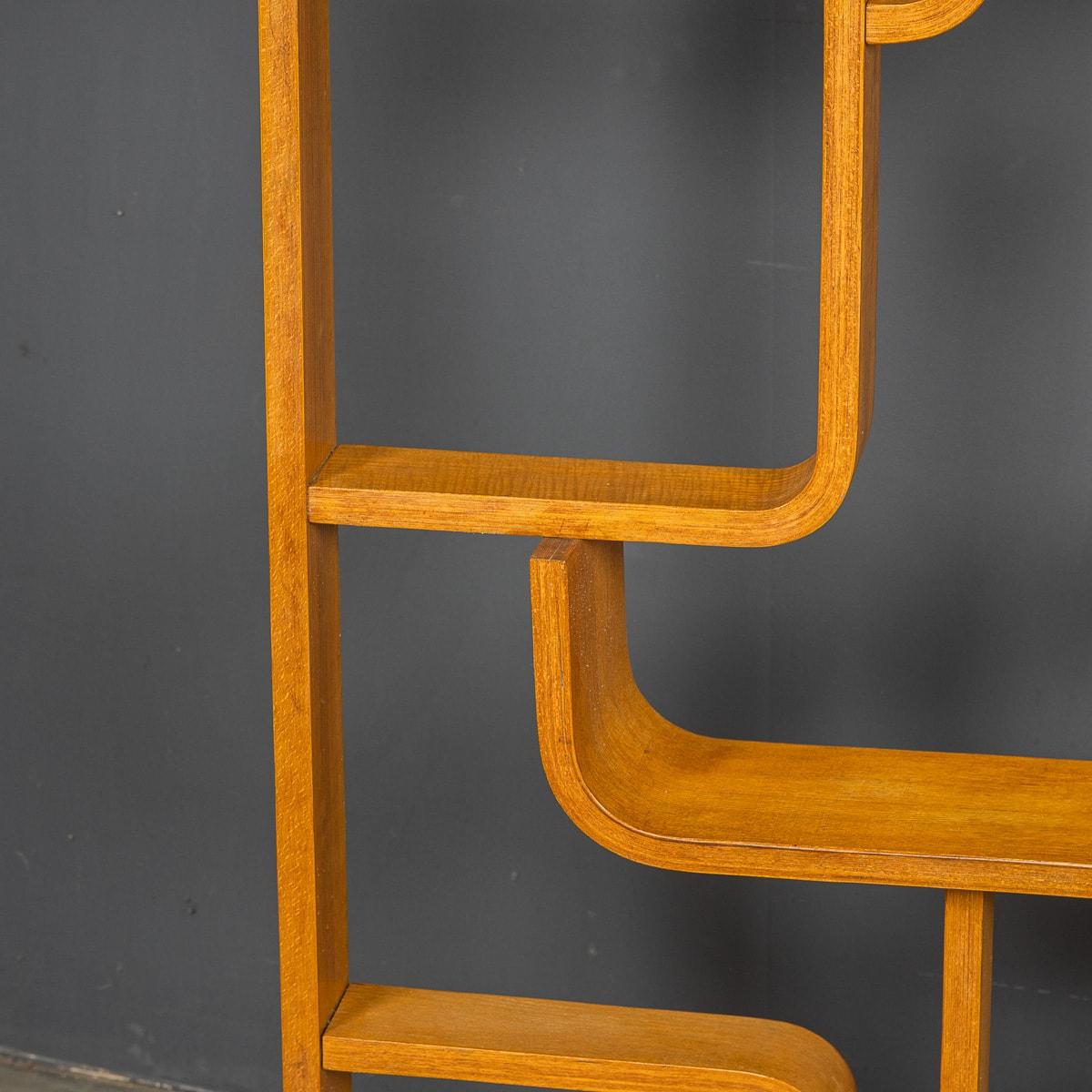 20th Century Teak Book Shelves & Room Dividers Design by Ludvik Volak, c1970 5