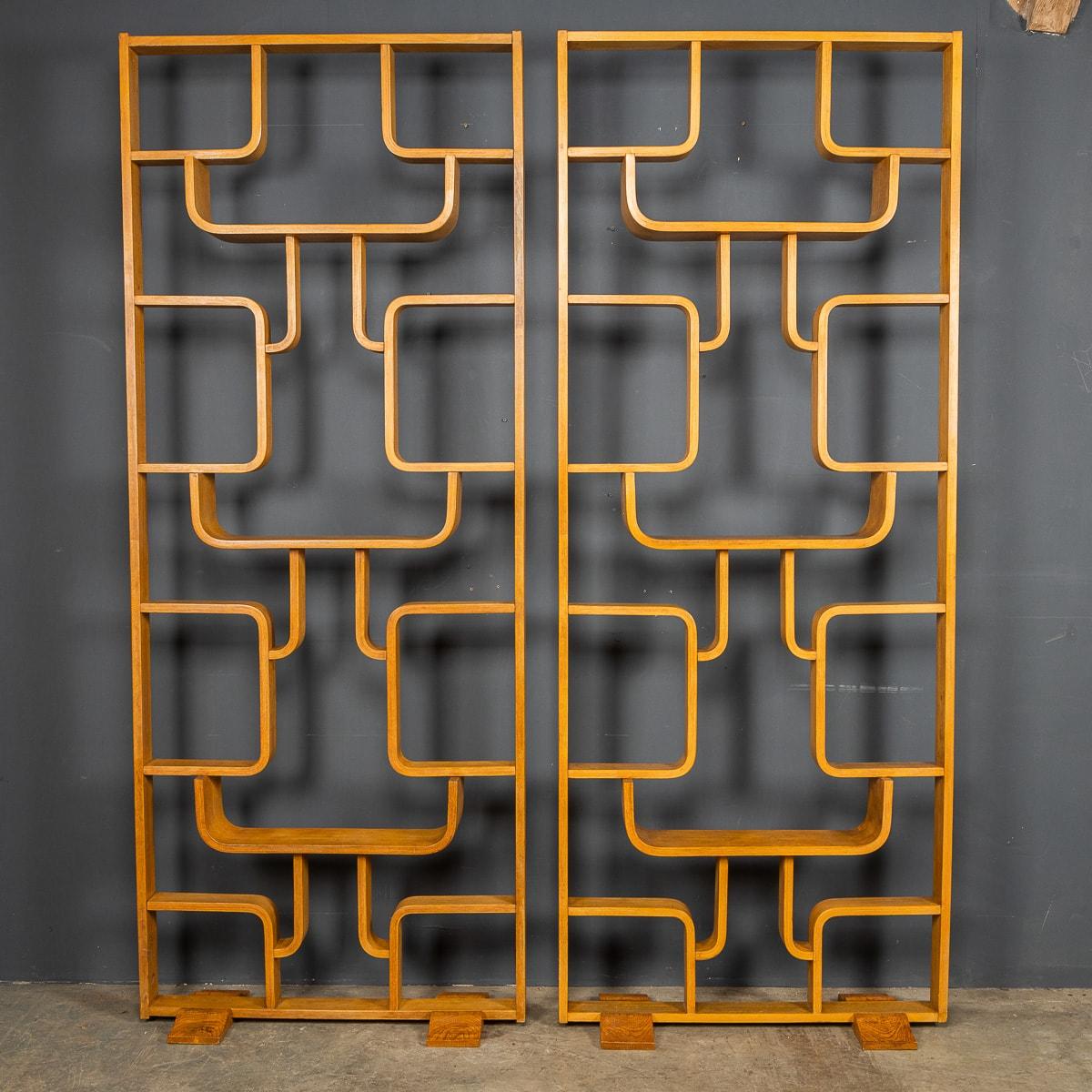 20th Century Teak Book Shelves & Room Dividers Design by Ludvik Volak, c1970 In Good Condition In Royal Tunbridge Wells, Kent