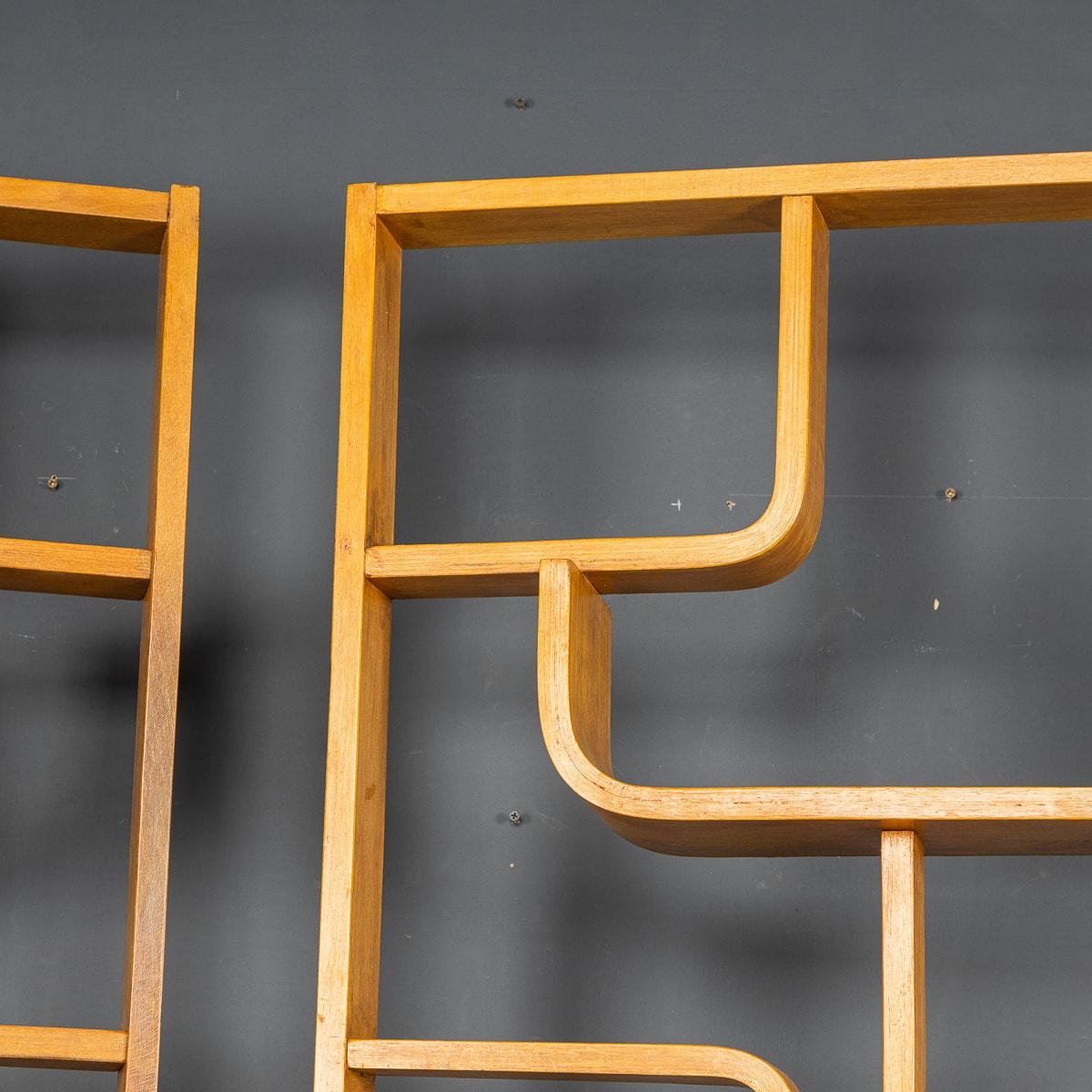 20th Century Teak Book Shelves & Room Dividers Design by Ludvik Volak, c1970 3