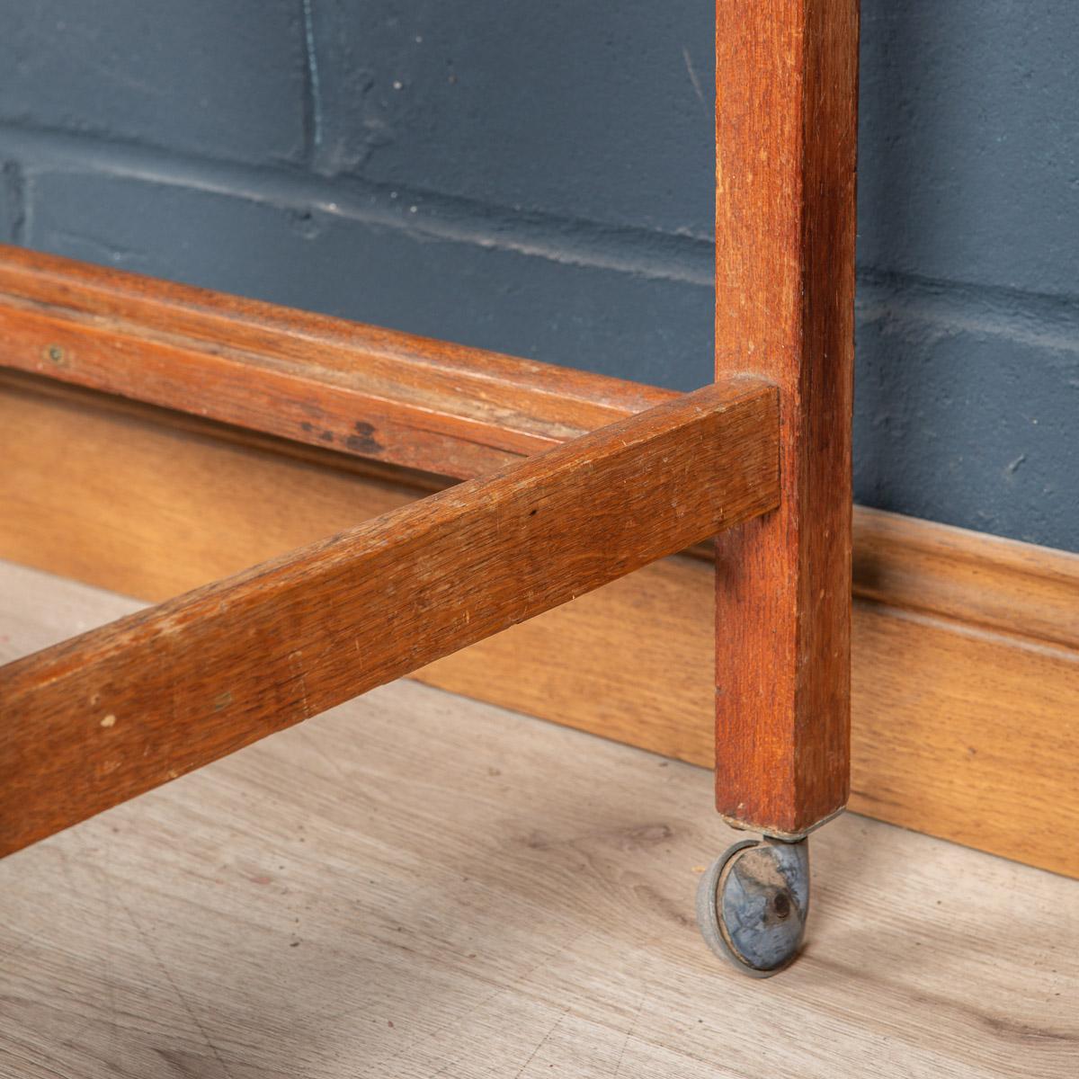 20th Century Teak Tea Trolley Made From Reclaimed Timber From RMS Arlanza c.1940 10