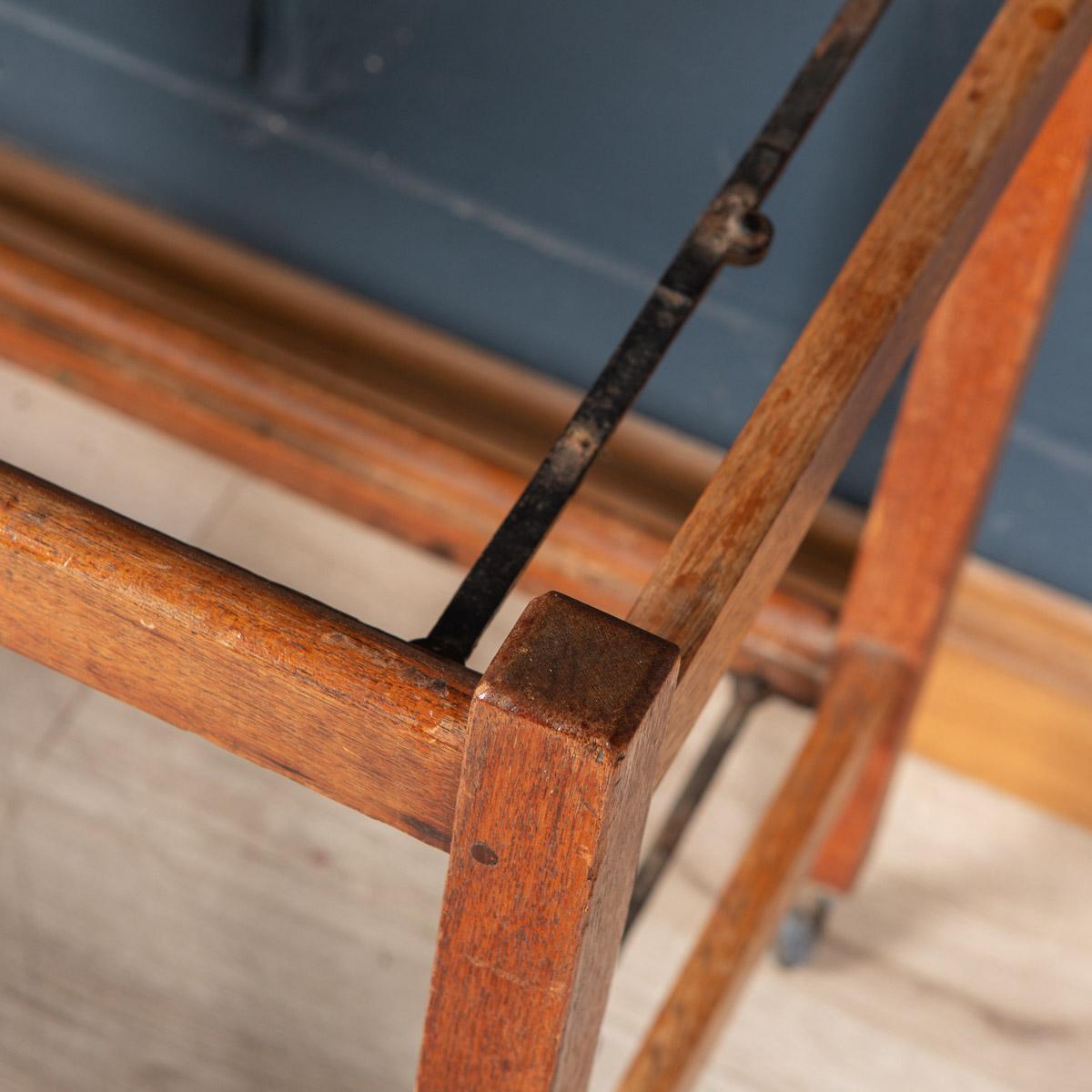 20th Century Teak Tea Trolley Made From Reclaimed Timber From RMS Arlanza c.1940 3