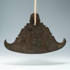 Gong del templo del siglo XX, Mandalay, Birmania