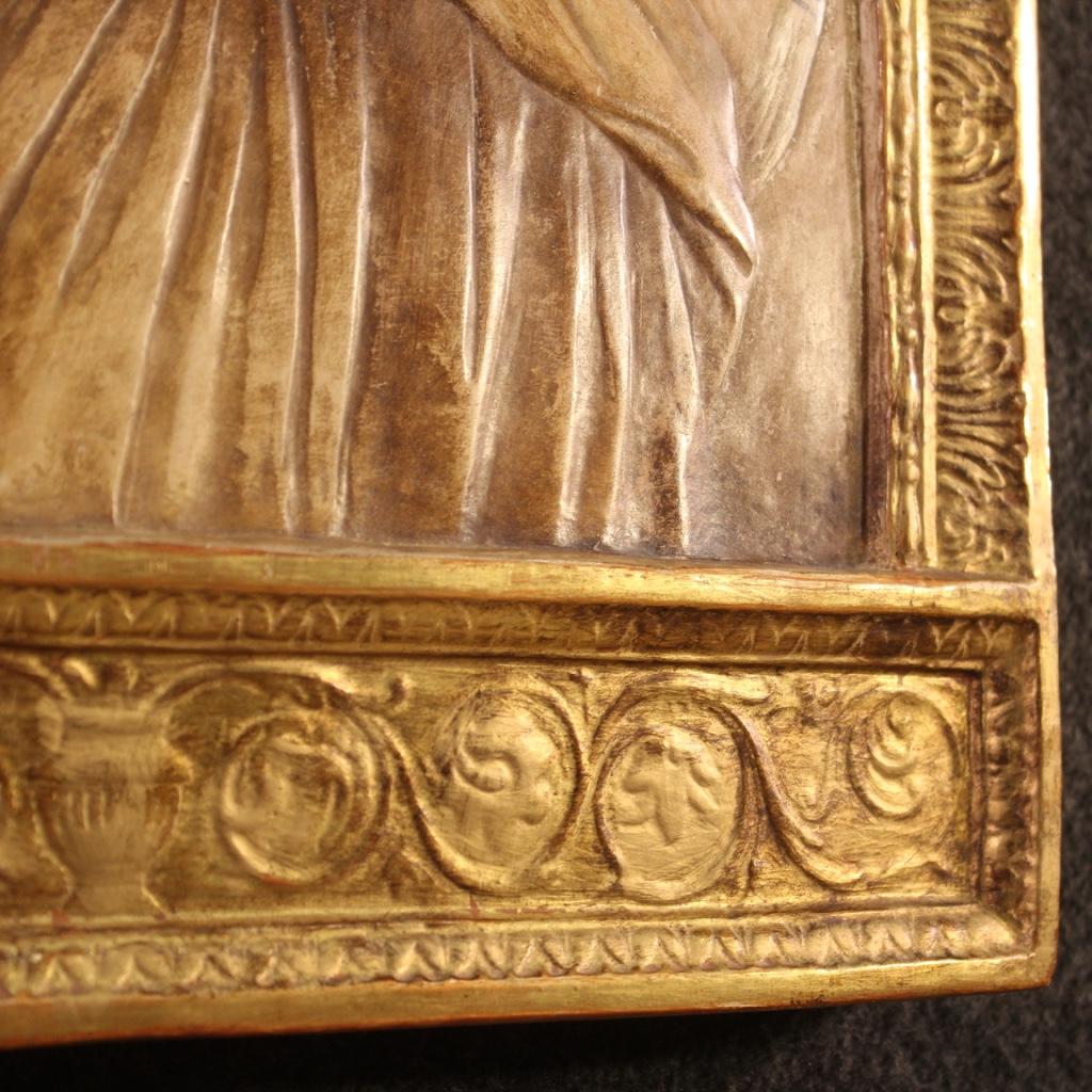 terrakotta-Basrelief Terra Di Signa, 20. Jahrhundert, gestempelt und nummeriert, 1950 im Angebot 5