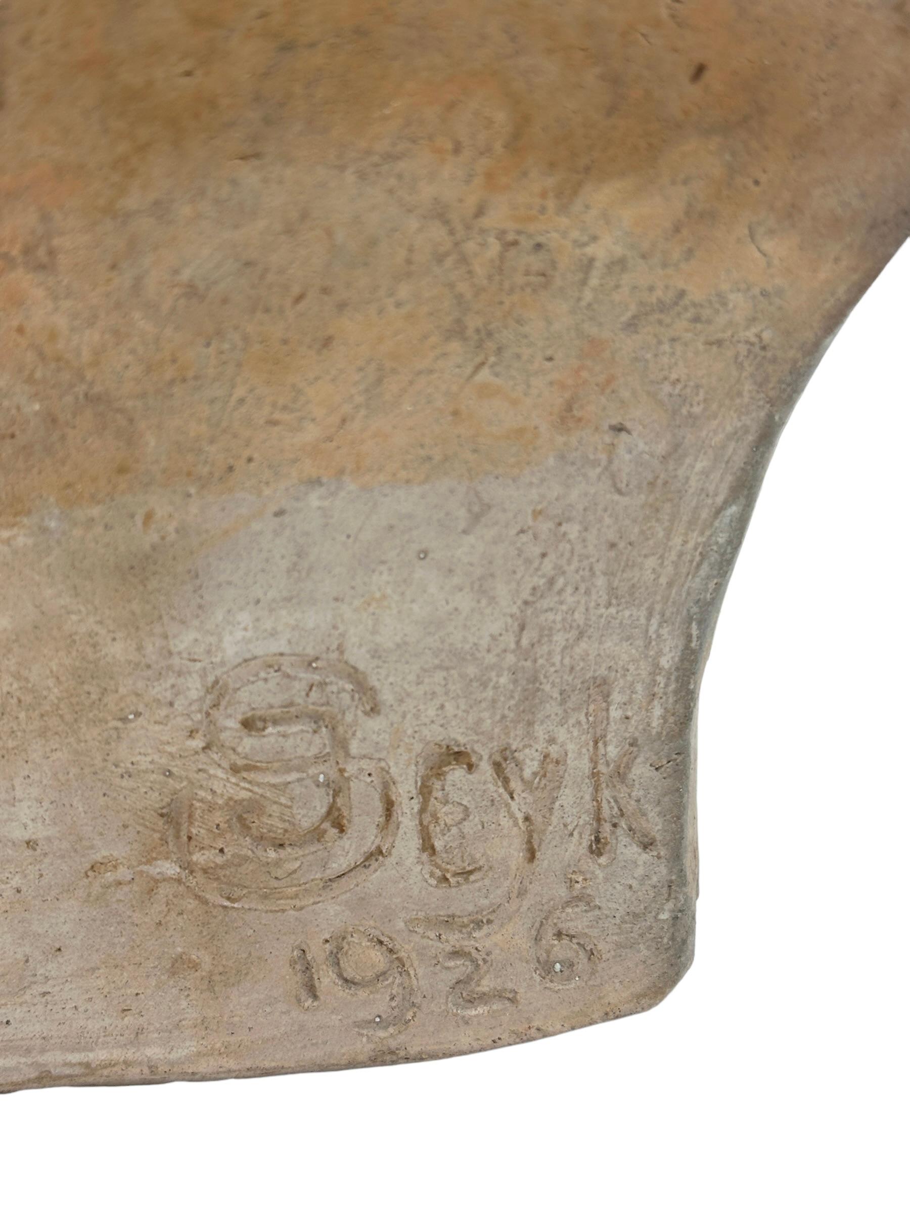 Busto in terracotta del XX secolo di un vecchio gentiluomo, Germania 1936 in vendita 1