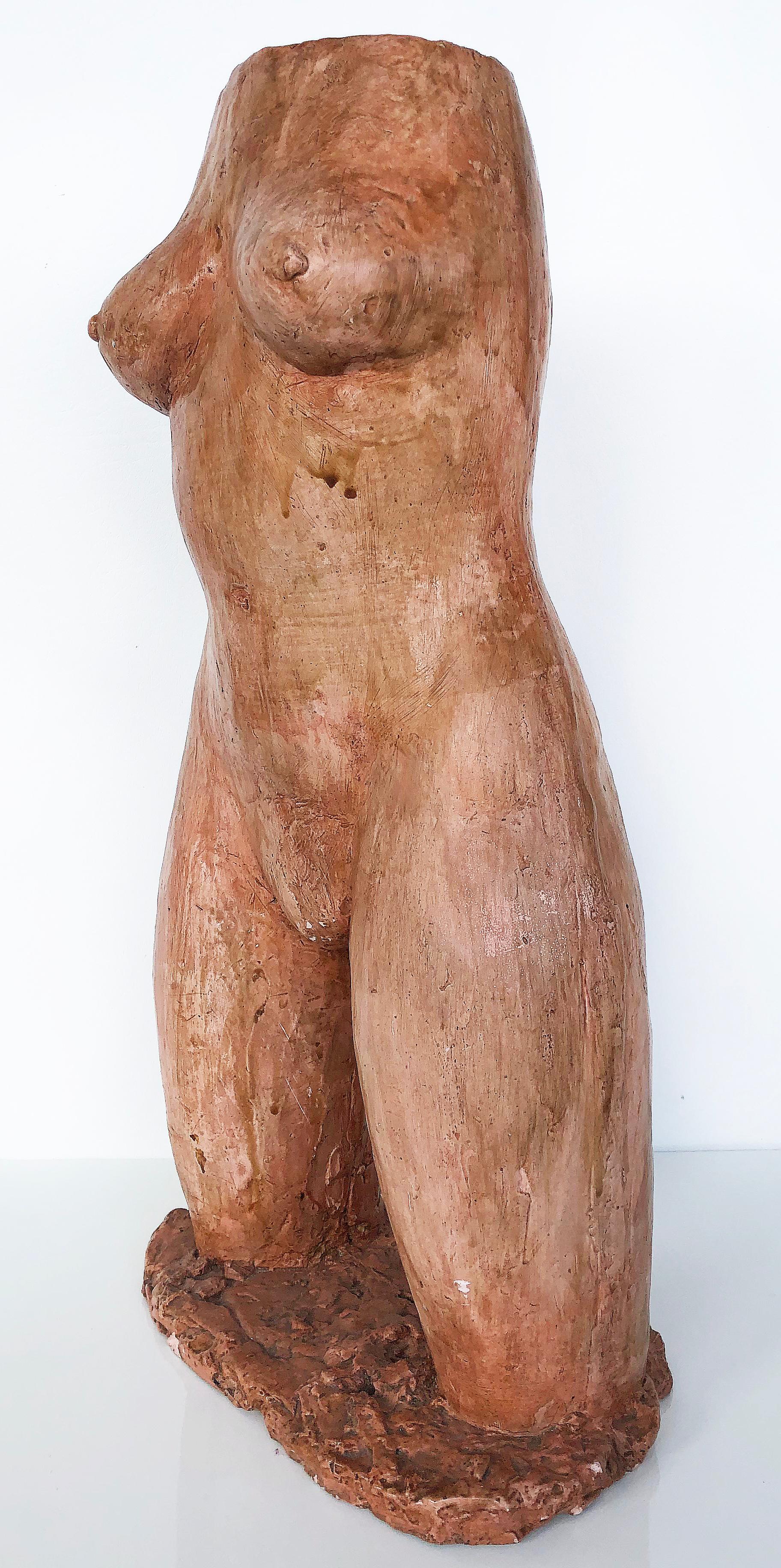 American 20th Century Terracotta Sculpture 'Kirsten