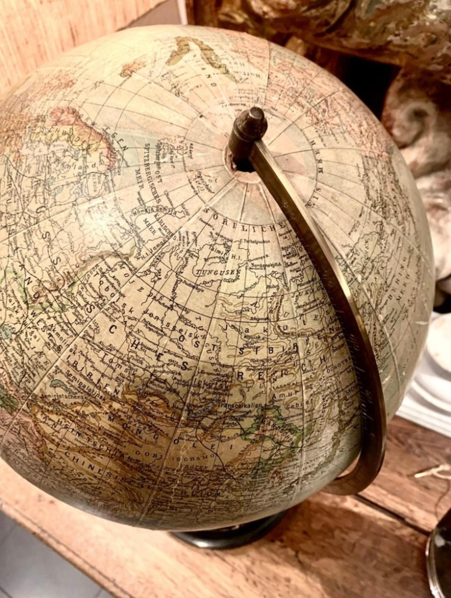 20th Century Terrestrial Globe by Peter J. Oestergaard For Sale 6